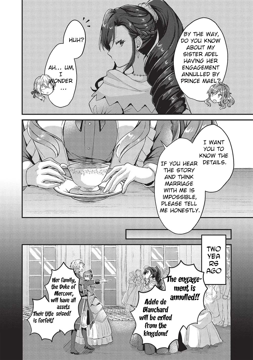 The Slime Duke and the Fallen Noble Lady’s Surprisingly Happy Engagement Chapter 4 Page 8